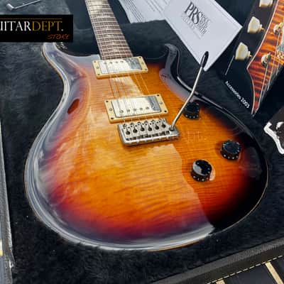 ♚ MINT ♚ 2007 PRS Custom 22 * 10 Top ♚ TOBACCO SUNBURST ♚ TREM ♚ AAA ♚ BIRDS♚ 7.8 LBS ♚ Dragon II♚24 image 4