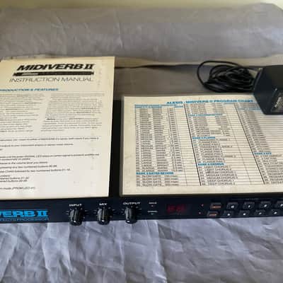 Alesis Midiverb II 16-Bit Digital Effects Processor image 1
