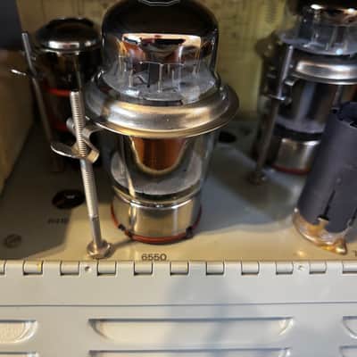 Bell & Howell Krinard AM-2416 Military Amplifier 6550 tubes - Gray image 13