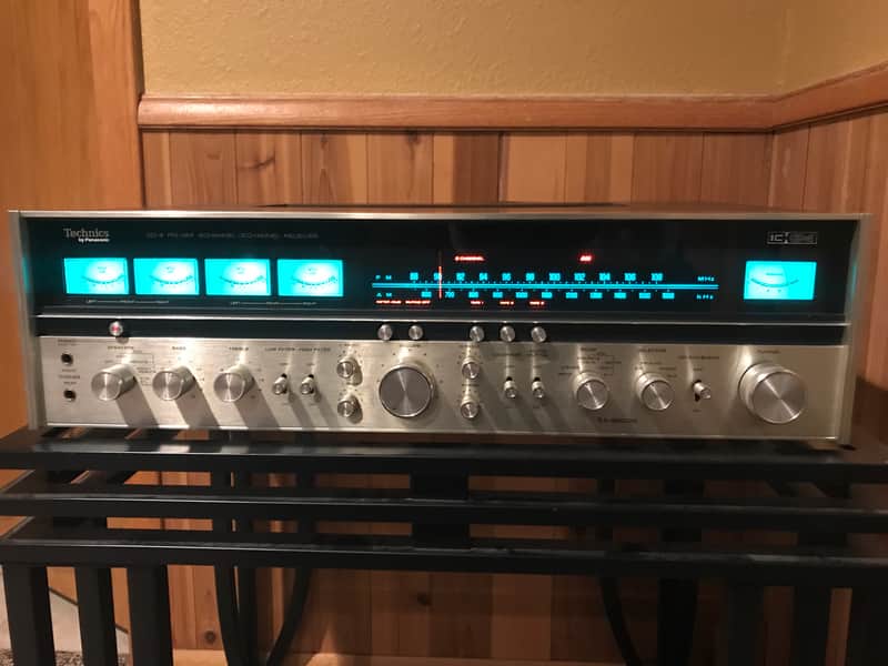 Technics SA-8500X 1977 Silver Face AM/FM vintage receiver