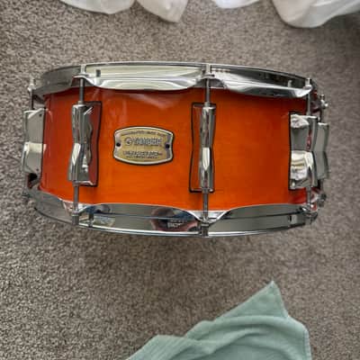 Yamaha SBS1455 Stage Custom Birch 5.5x14" Snare Drum 2015 - Present - Honey Amber image 1