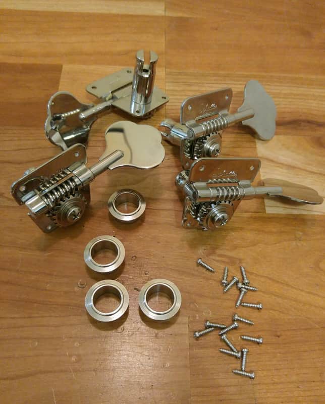 Schaller Bass Tuners Chrome image 1