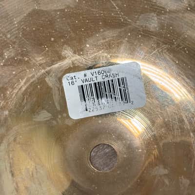 Sabian 16" Vault Crash Cymbal 1072g - AA AAX image 8