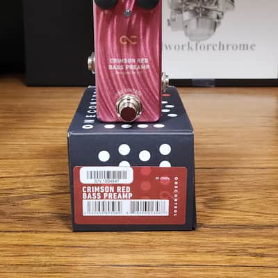 One Control Crimson Red Bass Preamp Red Mini OC-CRBP image 2