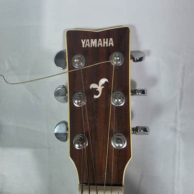 Yamaha FG730S Solid Top Brown Acoustic Guitar Natural Finish - Rosewood Back image 5
