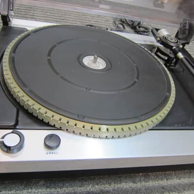 Thorens TD-110 Turntable with Ortofon M15 E Super Cartridge Excellent Sound, Working, Manaul Operation,Strobe Light 1970s - Black/Silver image 1