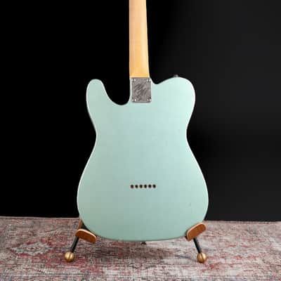 Mario Guitars T-Style 2024 - Aged Firemist Silver Relic w/ Budz / Mojotone pickups. NEW, (Authorized Dealer) image 7