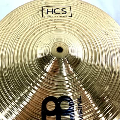Used Meinl 14 HCS Hi Hat Cymbals image 4