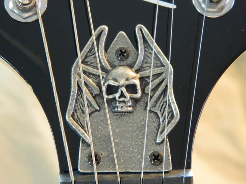 skull truss cover for bc rich warlock warbeast v mockingbird bich kkv guitar image 1