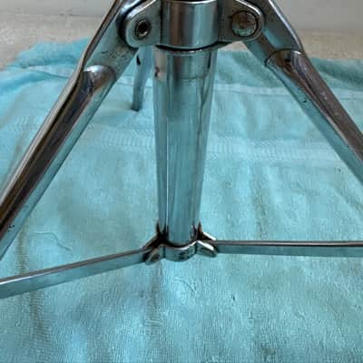 Ludwig Vintage Drum Throne 3 Leg Base Part - Lot #4 70s 80s - Chrome image 5