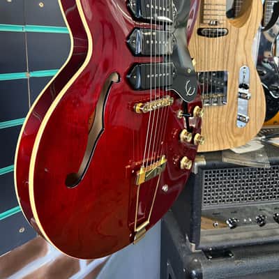 Epiphone Limited Edition Riviera P93 Wine Red 2015 Electric Guitar image 3