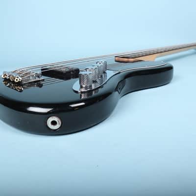 Squier Vintage Modified Jaguar Electric Active Bass Guitar Special Black image 9