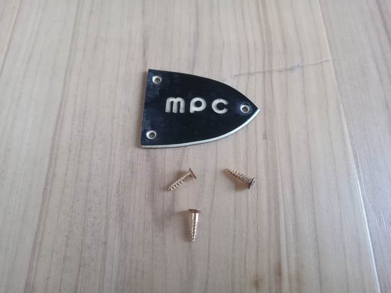 Vintage 1980's Electra MPC Electric Guitar Truss Rod Cover w/ Mounting Screws! image 1