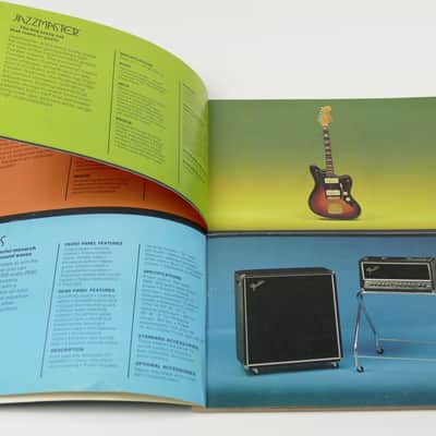 Fender Catalog 1976 Case Candy Telecaster Stratocaster Jazzmaster Jaguar image 4