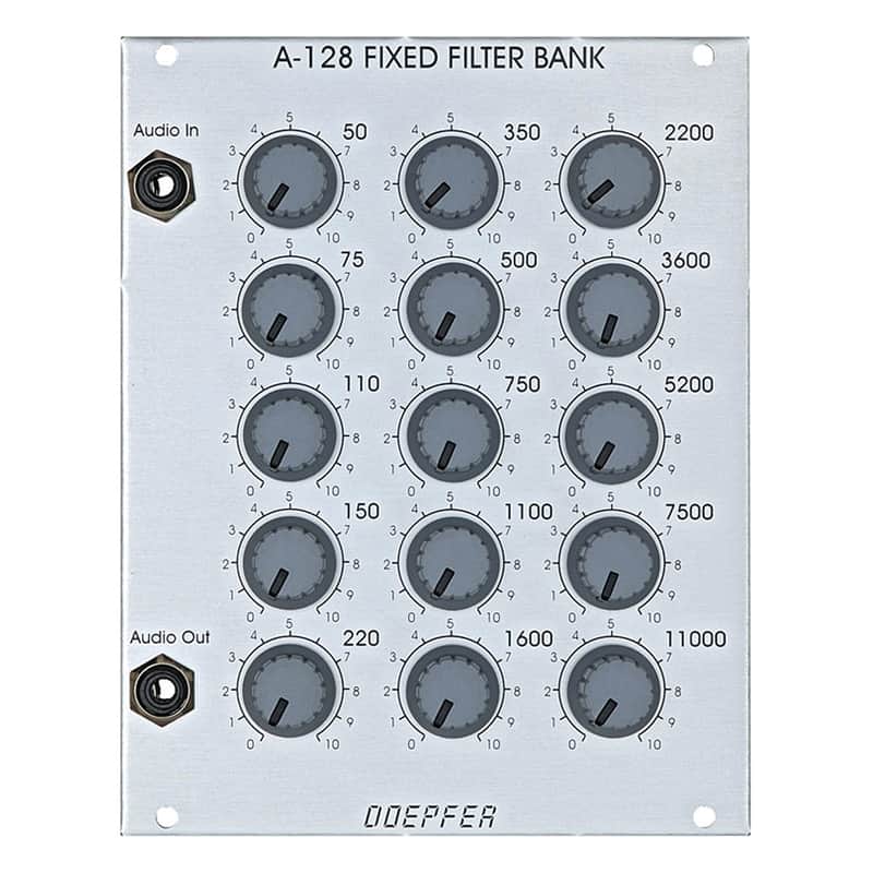 Doepfer A-128 Fixed Filter Bank Eurorack Module image 1