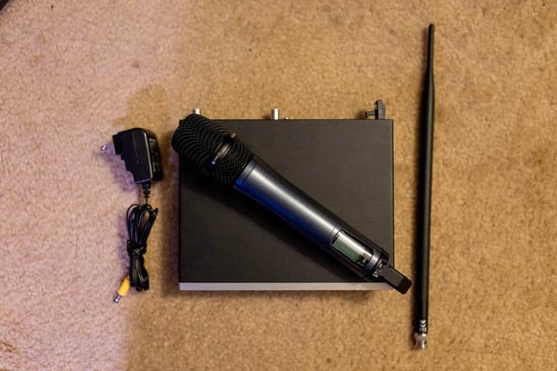 Sennheiser EW 100 G4-845-S Wireless Handheld Microphone System with MMD 845 Capsule (A1-Band: 470-516 MHz) 2010s - Black image 1