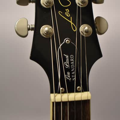 2009 Epiphone Les Paul Standard Ebony image 4