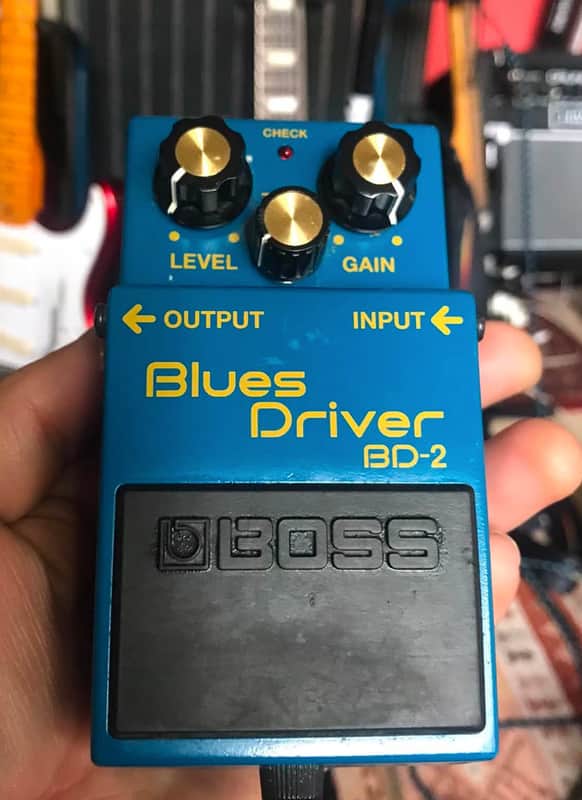 Boss BD-2 Blues Driver (Silver Label) 1995 - Present - Blue image 1