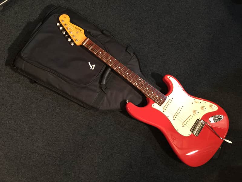 No.024122 RARE Color FenderJapan ST62TX FRD/R MADE IN JAPAN EX+ + Discontinued image 1