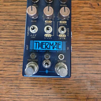 Chase Bliss Audio Thermae Analog Delay and Harmonizer 2018 - 2024 - Blue image 1