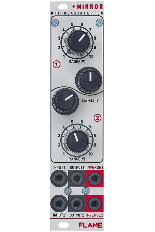 Flame Mirror Unipolarinverter eurorack module. image 1