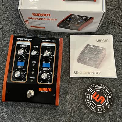 Warm Audio RingerBringer 100% Analog Ring Modulation Pedal Moog MF-102 reincarnation 2024 - Black image 10