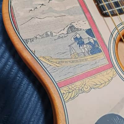 2025 Fender American Acoustasonic Telecaster Kuniyoshi Collection Geisha - FENDER EXPERIENCE 2025 Tokyo Flagship Exclusive Limited Edition image 4