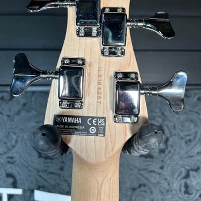 Yamaha TRBX174 DBM Electric Bass Guitar, 4-String, Dark Blue Metallic image 6