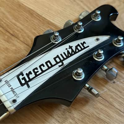 Greco RG550 Black Lawsuit Rickenbacker 480 Copy 1977 Matsumoku Japan image 18