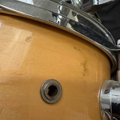 PDP Popcorn Natural Snare Drum 10x6" Maple - Natural image 5