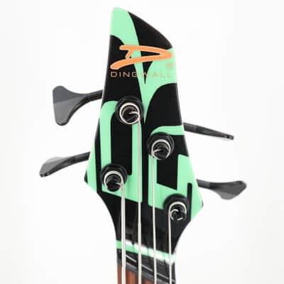 Dingwall Guitars John Taylor Signature 4-string Electric Bass - Gloss Metallic Black image 6
