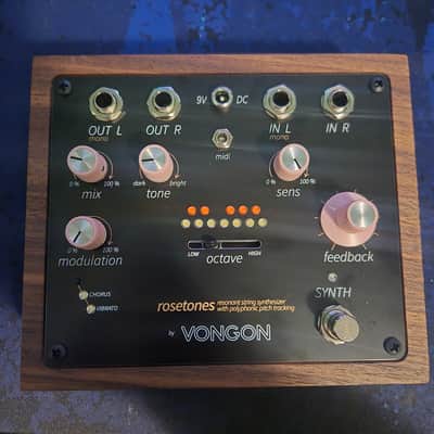 Vongon Rosetones Resonant String Synthesizer with Polyphonic Pitch Tracking image 2