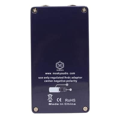 Mosky G III BLUE Preamp Overdrive and Distortion 4 Mode Aggression Option Guitar Effect Pedal True Bypass image 9