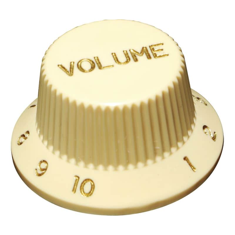 Brio Stratocaster® US fit Control Knobs Cream image 1