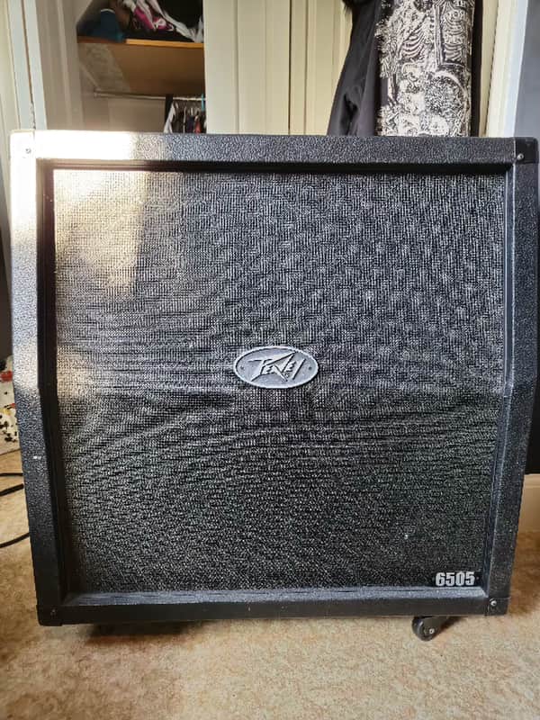 Peavey 6505 412 Slant 240-Watt 4x12" Guitar Speaker Cabinet 2010s - Black image 1