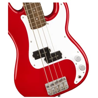 Squier Mini Precision Bass, Laurel Fingerboard, Dakota Red image 4