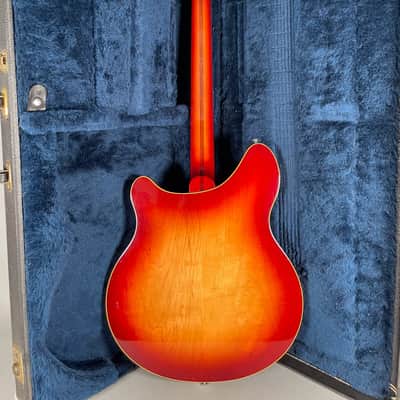 1988 Rickenbacker 360 Fireglo Electric Guitar w/OHSC image 3
