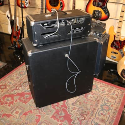 1978 Music Man HD-130 bass head with 2x12 RH cab image 5