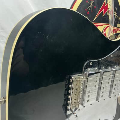 Fender John 5 Artist Series Signature Triple Tele Deluxe Guitar 1997 - Black image 3