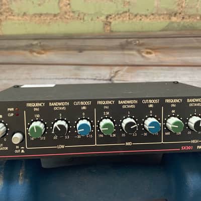 Symetrix SX201 Rack Mount Preamp Parametric EQ Equalizer + Power Supply image 3