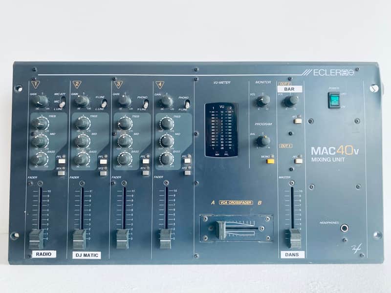 Ecler MAC 40v - 4-Channel Professional Analog Club Mixer - Legend of Sound Quality image 1
