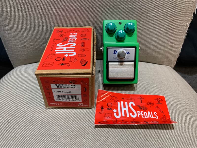 JHS Ibanez TS9 Tube Screamer with "Strong" Mod