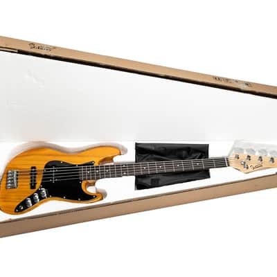 🎸+Amp! Glarry "EyeBuzz" T Style Electric Bass Guitar +Rosewood Fretboard +Cable!🎸 image 12