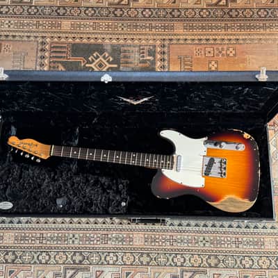 Fender Custom Shop 1959 Telecaster Wildwood 10 - 3 Color Sunburst - OHSC image 10