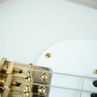 Fender Vintage Custom Shop 1957 Reissue Stratocaster TCP Time Capsule 2023 Aged White Blonde w/ OHSC image 9