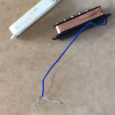 Vintage Fender (Fernandes?) Strat Middle Pickup 1980s Japan MIJ Natural Relic Aging image 9