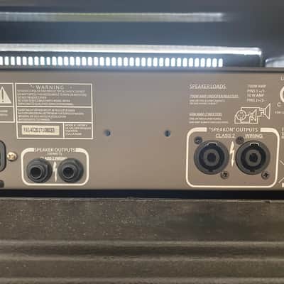 Gallien-Krueger 1001RBmk2 + 2 Neo410 cabs 2014 - silver/grey and black image 15