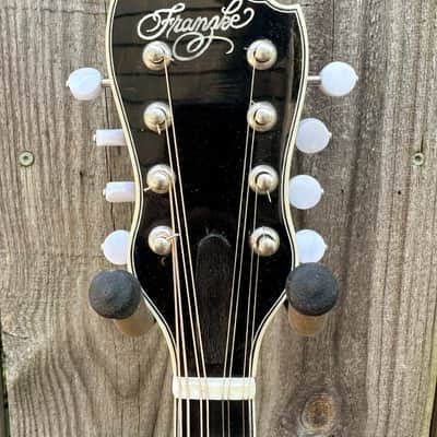 Franzke K-5E - Electric Black top Mandolin 2020 image 2