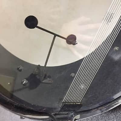 Original Billy Gladstone 6x14" Snare Drum in Black Lacquer w/ Chrome Hardware  WOW! image 5