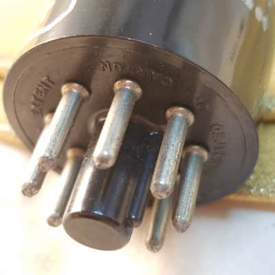 Tung-Sol Matched Pair (2) 6SN7GT tNOS AT1000 TESTED Vacuum Tubes T4 mouse ears dual triode 1952-1953 image 21